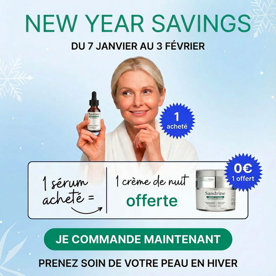 Le Sérum Anti-âge Sandrine™ + La crème de nuit
