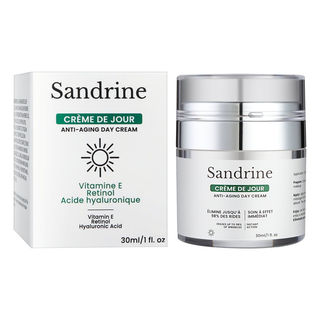 Le Sérum Anti-âge Sandrine™ + La crème de jour