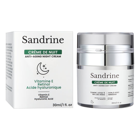 Le Sérum Anti-âge Sandrine™ + La crème de nuit