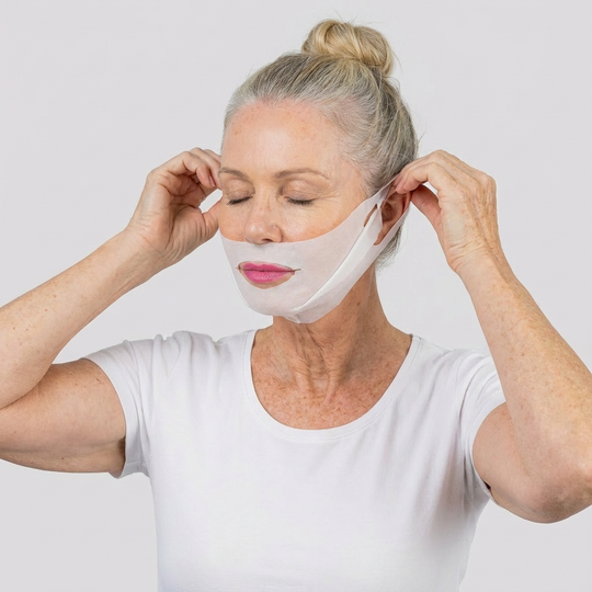 1 masque anti double menton acheté = 4 offerts