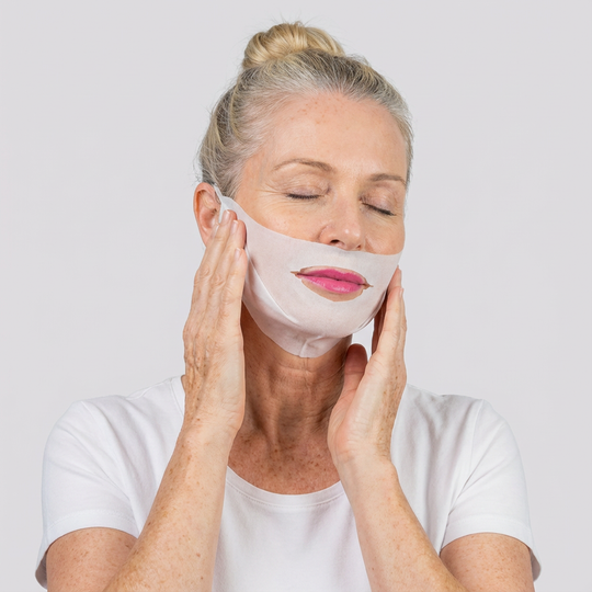 1 masque anti double menton acheté = 4 offerts