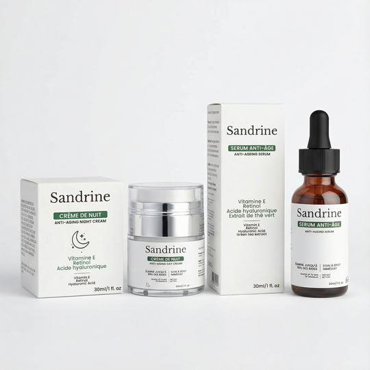 Le Sérum Anti-âge Sandrine™ + La crème de nuit