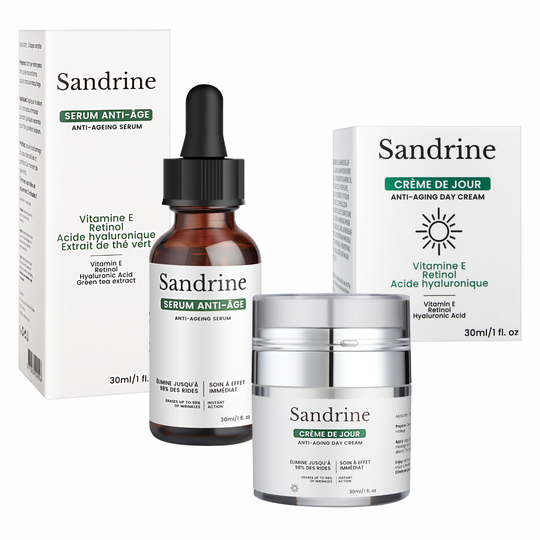 Le Sérum Anti-âge Sandrine™ + La crème de jour