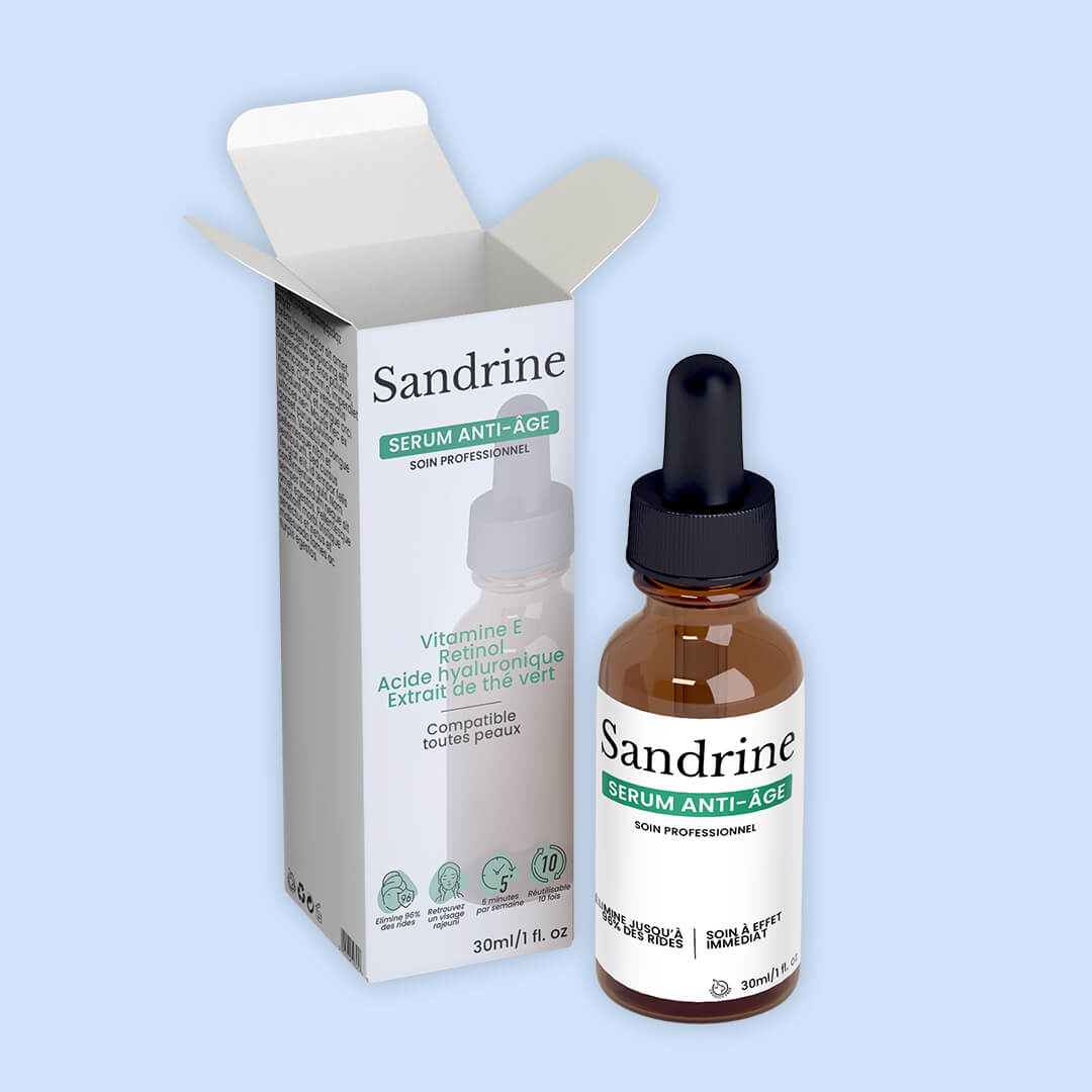 Le deuxième Sérum Anti-âge Sandrine™ à 20 euros